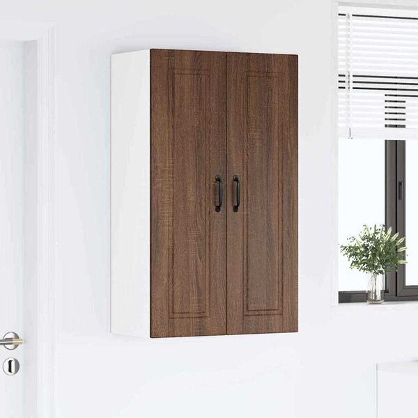 VidaXL Konyhaszekrény polcokkal Barna Tölgy 60 x 31 x 100 cm Faanyag