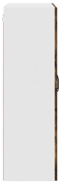VidaXL Konyhaszekrény polcokkal Füstölt tölgy 80 x 31 x 100 cm Faanyag