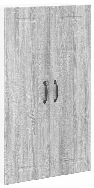 VidaXL Konyhaszekrény polcokkal Szürke Sonoma 60 x 31 x 100 cm Faanyag
