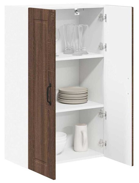 VidaXL Konyhaszekrény polcokkal Barna Tölgy 60 x 31 x 100 cm Faanyag