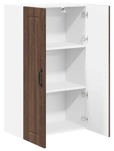 VidaXL Konyhaszekrény polcokkal Barna Tölgy 60 x 31 x 100 cm Faanyag