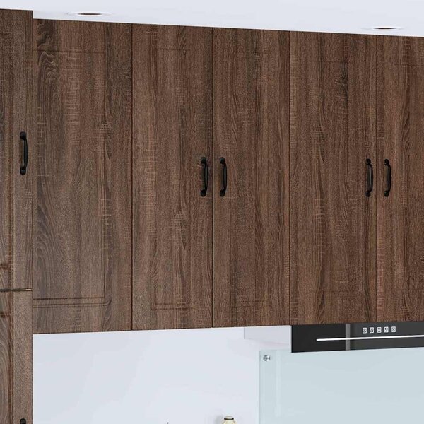 VidaXL Konyhaszekrény polcokkal Barna Tölgy 60 x 31 x 100 cm Faanyag