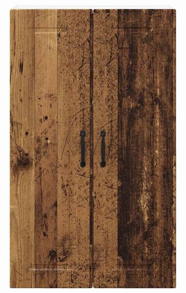 VidaXL Konyhaszekrény polcokkal Öreg fa 60 x 31 x 100 cm Faanyag
