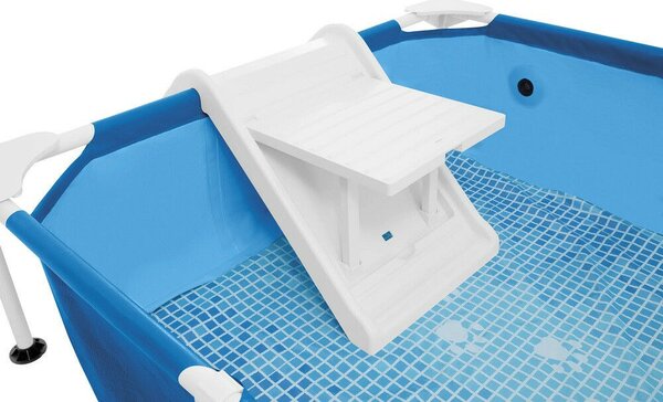 Intex Rectangular Frame Pet Pool Set kisállat medence szett, rámpával, 229 x 152 x 45.7 cm (48404)