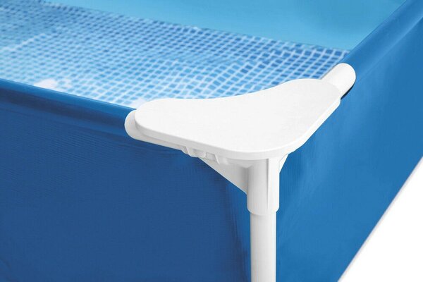 Intex Rectangular Frame Pet Pool Set kisállat medence szett, rámpával, 229 x 152 x 45.7 cm (48404)