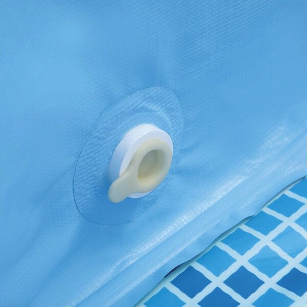 Intex Rectangular Frame Pet Pool Set kisállat medence szett, rámpával, 229 x 152 x 45.7 cm (48404)