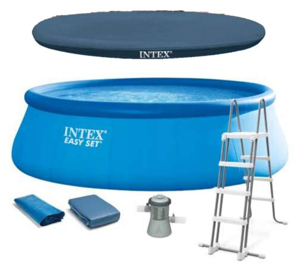 Intex EasySet felfújható Medence szivattyúval 457x122cm (26168GN)