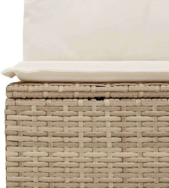 VidaXL Polyrattan Kerti Ülőgarnitúra - 10 részes - Bézs
