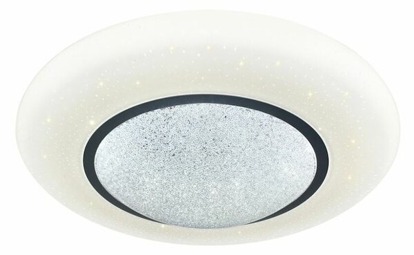 QUASAR modern távirányíós LED mennyezeti lámpa fehér ,1900 lm