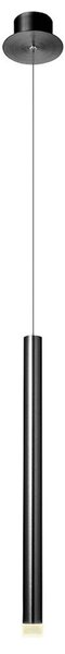 PALOS LED függőlámpa, fekete, áttetsző, 52cm