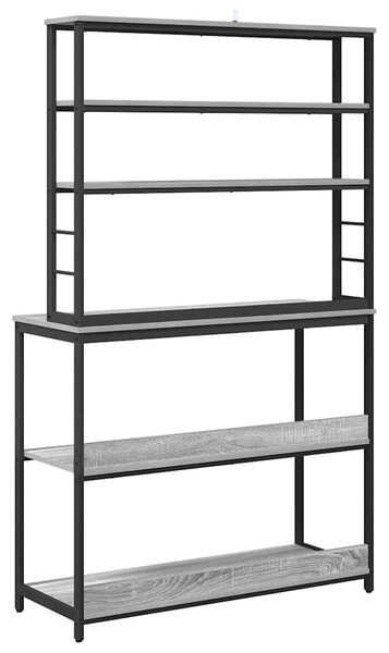 VidaXL Konyhai polc Szürke Sonoma 100 x 40 x 168 cm Faanyag