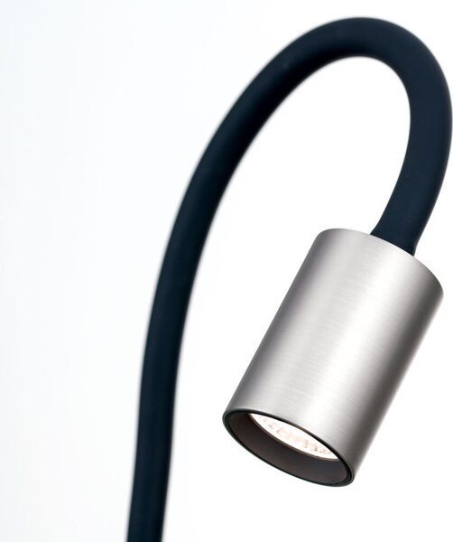 KURT modern LED csíptethető lámpa, satin