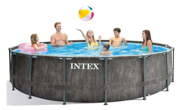 Intex Prism Fémvázas Medence - 549x122cm