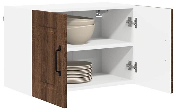VidaXL Konyhaszekrény 2 pcs Barna Tölgy 60 x 31 x 40 cm Faanyag