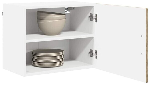 VidaXL Fali Szekrény PORTO 2 pcs Sonoma tölgy 50 x 31 x 40 cm Faanyag