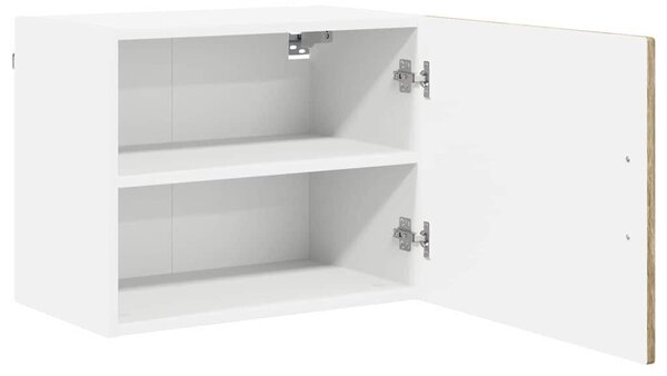 VidaXL Fali Szekrény PORTO 2 pcs Sonoma tölgy 50 x 31 x 40 cm Faanyag