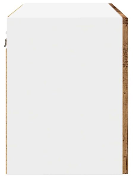 VidaXL Konyhaszekrény polcokkal 2 pcs Öreg fa 60 x 31 x 40 cm Faanyag