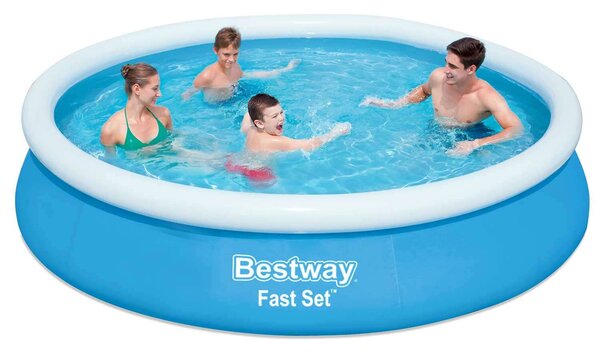 Bestway Rodos 76x366cm Felfújható medence vízforgatóval és szűrővel - kék