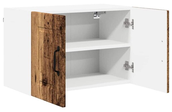 VidaXL Konyhaszekrény polcokkal 2 pcs Öreg fa 60 x 31 x 40 cm Faanyag