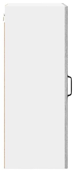 VidaXL Fali üveges szekrény PORTO 2 pcs Szürke Sonoma 40 x 31 x 80 cm