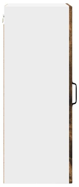 VidaXL Fali üveges szekrény PORTO 2 pcs Füstölt tölgy 40 x 31 x 80 cm
