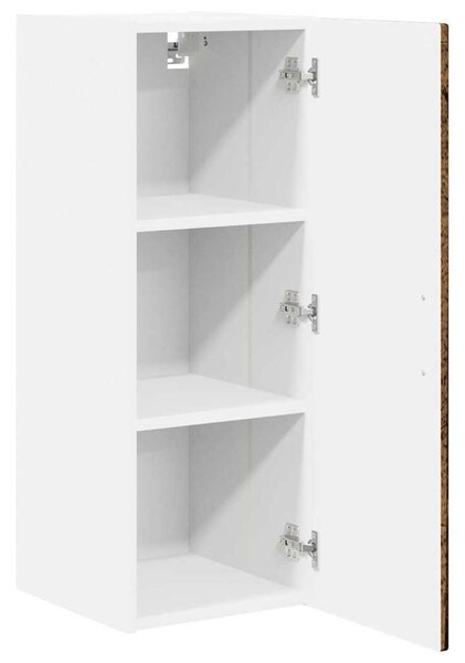 VidaXL Konyhaszekrény polcokkal 2 pcs Öreg fa 30 x 31 x 80 cm Faanyag