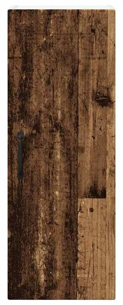 VidaXL Konyhaszekrény polcokkal 2 pcs Öreg fa 30 x 31 x 80 cm Faanyag