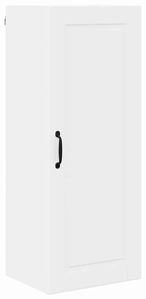 VidaXL Fali Szekrény PORTO Magas Fényű Fehér 40 x 31 x 100 cm