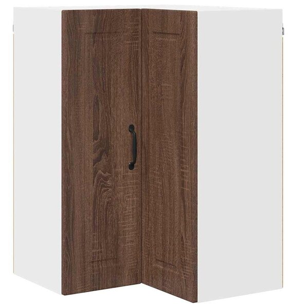VidaXL Konyhaszekrény polcokkal Barna Tölgy 57 x 57 x 80 cm Faanyag