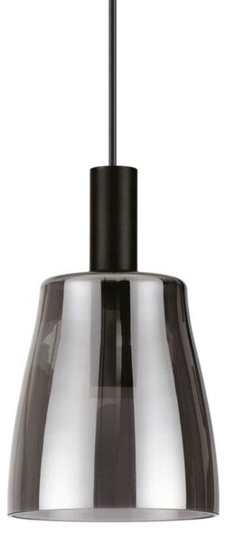 COCO modern LED függőlámpa, fekete, 25 cm