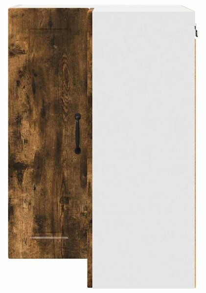 VidaXL Konyhaszekrény polcokkal Füstölt tölgy 57 x 57 x 80 cm Faanyag