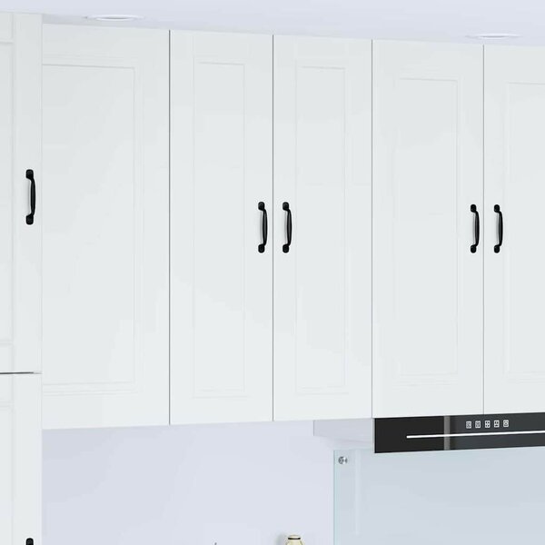 VidaXL Konyhaszekrény polcokkal ajtóval Fehér 60 x 31 x 100 cm Faanyag