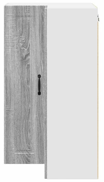 VidaXL Konyhaszekrény polcokkal Szürke Sonoma 57 x 57 x 100 cm Faanyag
