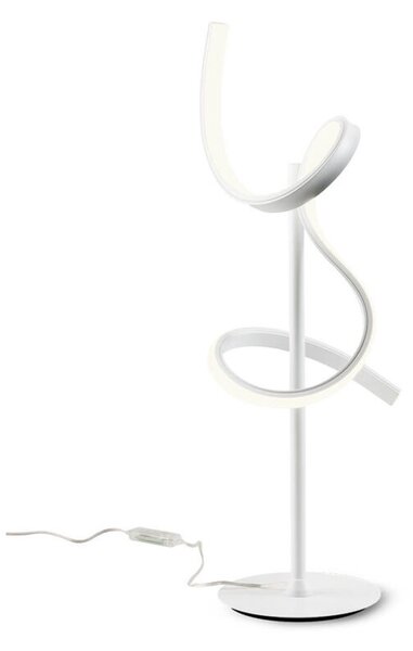GODART LED asztali lámpa, matt fehér, matt fehér, 16cm