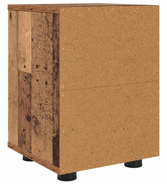 VidaXL Éjjeliszekrények 2 pcs Öreg fa 30,5 x 30 x 43 cm Faanyag