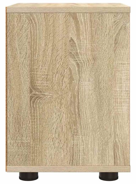 VidaXL Éjjeliszekrények 2 pcs Sonoma tölgy 30,5 x 30 x 43 cm Faanyag