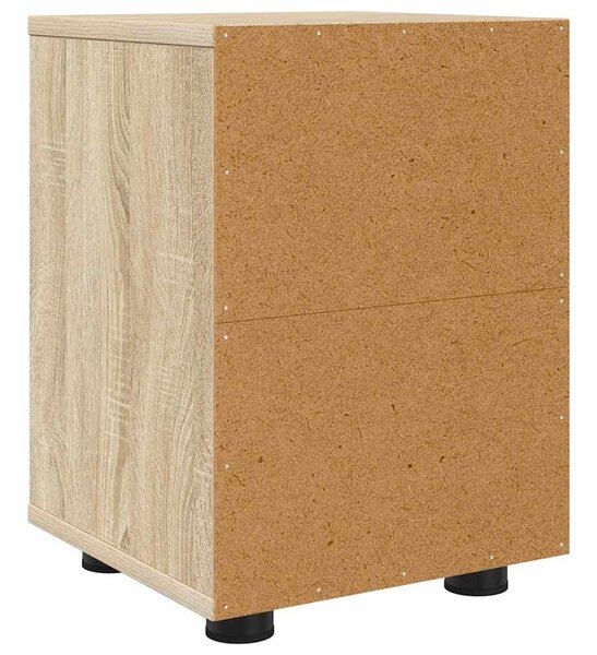 VidaXL Éjjeliszekrények 2 pcs Sonoma tölgy 30,5 x 30 x 43 cm Faanyag