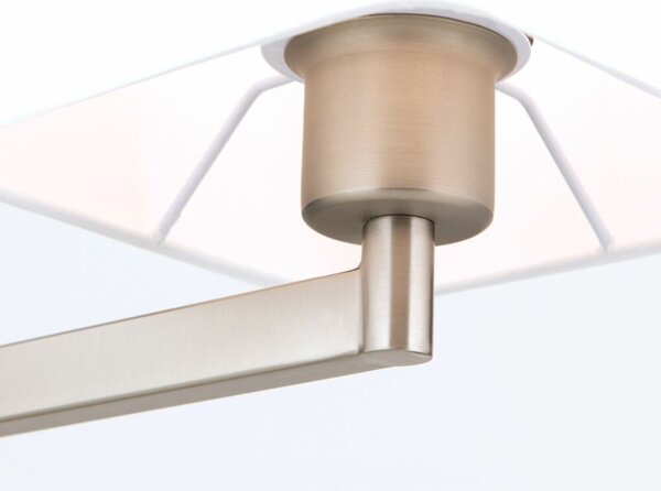 CARLTON modern asztali lámpa, satin