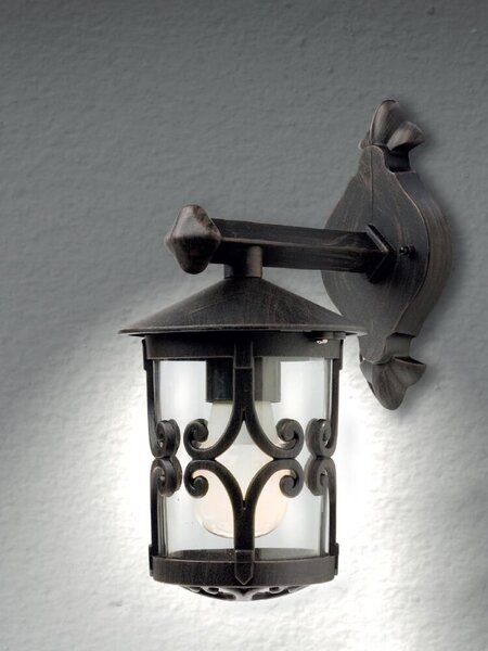 Kültéri fali lámpa Tirol rozsda 10493