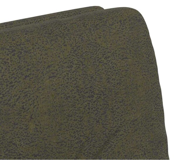 VidaXL Étkező Székek 2 pcs Katonai zöld 57 x 67 x 95 cm Műbőr velúr