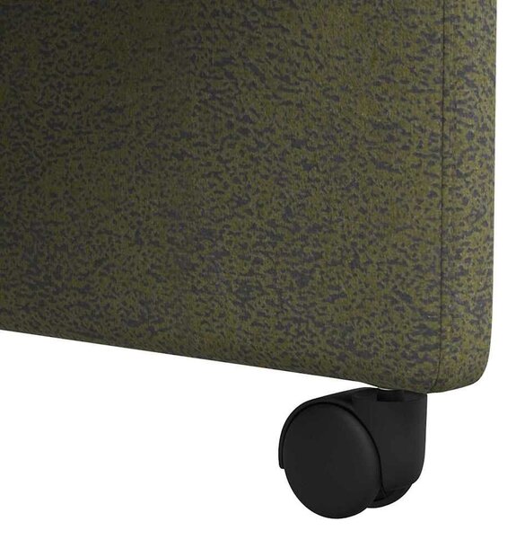 VidaXL Étkező Székek 2 pcs Katonai zöld 57 x 66 x 94 cm Műbőr velúr