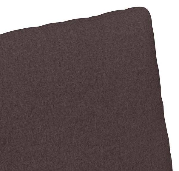 VidaXL Étkező Székek 2 pcs sötétbarna 57 x 67 x 98 cm szövet