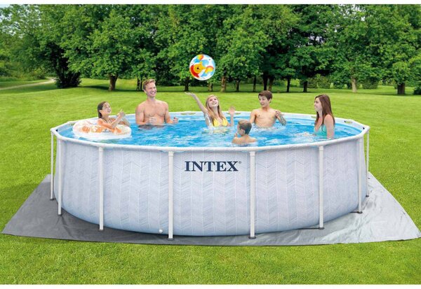 Kerti medence kerettel 488 x 122 cm 12 az 1-ben Intex 26746ND