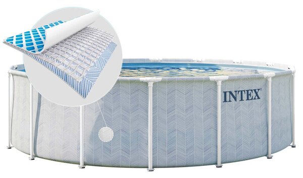 Kerti medence kerettel 488 x 122 cm 12 az 1-ben Intex 26746ND