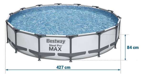 Bestway 427 x 84 cm keretes kerti medence 17in1 készlet 56595