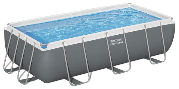 Bestway felfújható medence 404x201x100 cm szivattyúval, létrával és vegyszeradagolóval