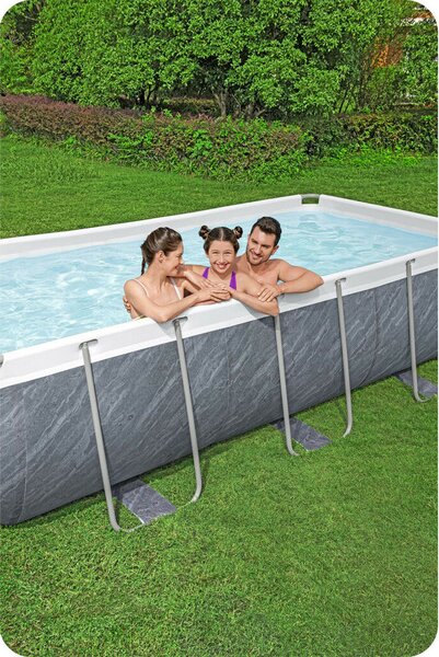 Bestway Keretes kerti medence 404 x 201 x 100 cm 18 az 1-ben 56721