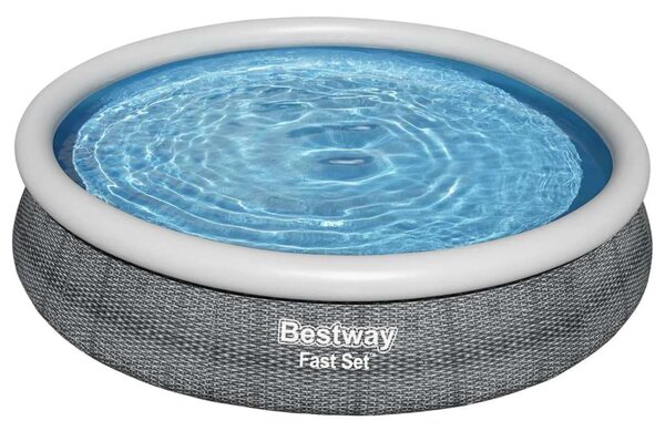 Bestway Fast Set Kerek Medence - Szűrővel - 366x76 cm