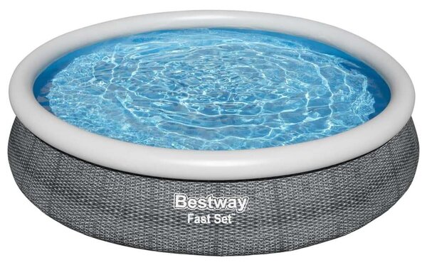 Bestway Fast Set Kerek Medence - Szűrővel - 366x76 cm