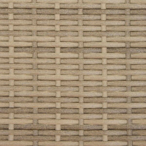 Fekvő Kerti Szék 64 x 57,5 x 112 cm, polirattan, Beige és krém